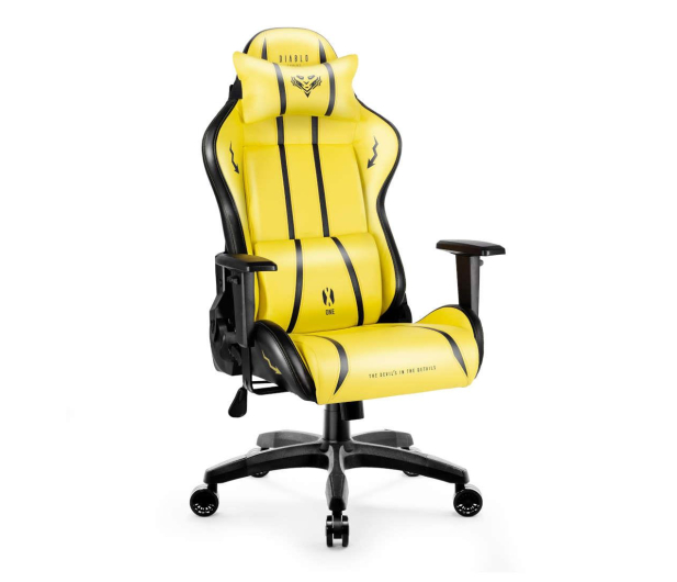 DIABLO Chairs X-ONE 2.0 Normal Size żółto-czarny - 1208707 - zdjęcie